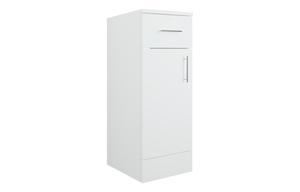 Tarassa 300mm 1 Drawer  1 Door Base Unit - White Gloss